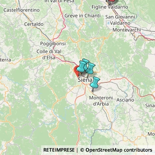Mappa Strada delle Coste, 53100 Siena SI, Italia (32.17308)