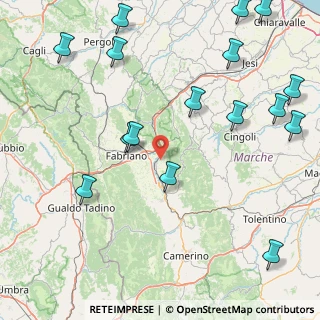 Mappa Via Venza Volgore, 60043 Cerreto D'esi AN, Italia (23.23625)