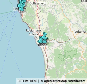 Mappa SS 1, 57023 Cecina LI, Italia (21.16833)