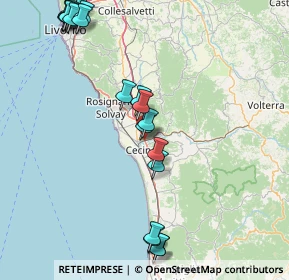 Mappa SS 1, 57023 Cecina LI, Italia (20.3145)