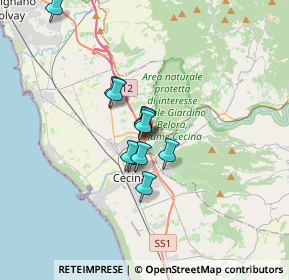 Mappa SS 1, 57023 Cecina LI, Italia (2.35909)
