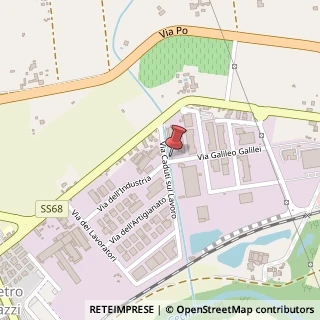 Mappa Via Dell'industria, 7, 57023 Cecina, Livorno (Toscana)