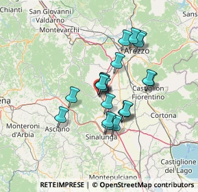 Mappa Via Grandi, 52048 Monte San Savino AR, Italia (10.9865)