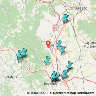 Mappa Via Grandi, 52048 Monte San Savino AR, Italia (11.0095)