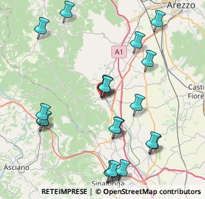 Mappa Via Grandi, 52048 Monte San Savino AR, Italia (9.1985)