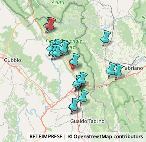 Mappa Via Giacomo Matteotti, 06028 Sigillo PG, Italia (6.268)