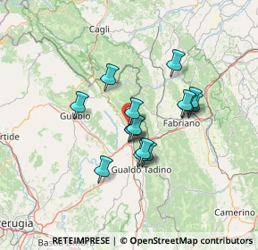 Mappa Via Giacomo Matteotti, 06028 Sigillo PG, Italia (10.588)