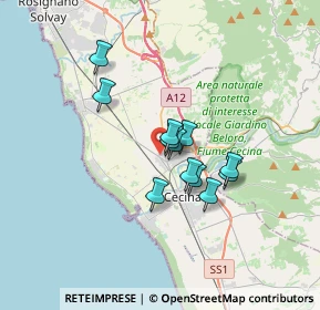 Mappa Via Cesare Pavese, 57023 Cecina LI, Italia (2.4875)