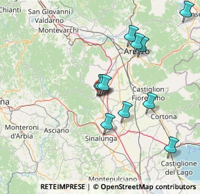 Mappa Via Procacci, 52048 Monte San Savino AR, Italia (14.45727)