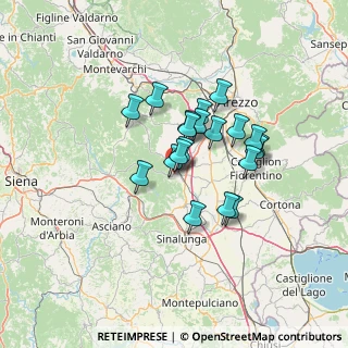 Mappa Via della Repubblica, 52048 Monte San Savino AR, Italia (10.372)