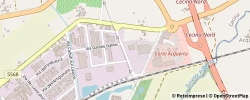 Mappa Cecina