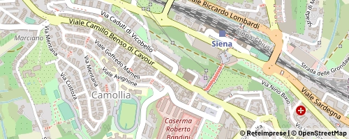 Mappa Siena