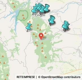 Mappa Rio Laque S.P. 114 km 6+300, 62011 Cingoli MC, Italia (4.561)