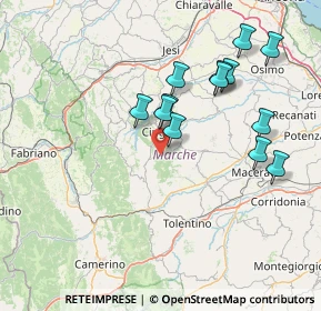 Mappa Rio Laque S.P. 114 km 6+300, 62011 Cingoli MC, Italia (14.95923)