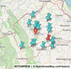 Mappa Rio Laque S.P. 114 km 6+300, 62011 Cingoli MC, Italia (12.4375)