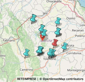 Mappa Rio Laque S.P. 114 km 6+300, 62011 Cingoli MC, Italia (12.0825)