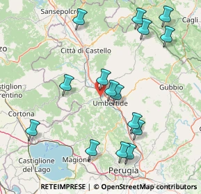 Mappa Via Giacomo Giunti, 06019 Umbertide PG, Italia (18.20067)