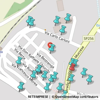 Mappa Via S. Lorenzo, 60043 Cerreto d'Esi AN, Italia (0.0988)