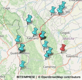 Mappa Via San Lorenzo, 60043 Cerreto d'Esi AN, Italia (15.5915)