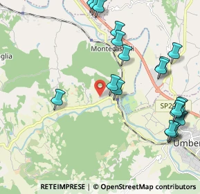 Mappa Frazione Niccone, 06019 Umbertide PG, Italia (2.613)