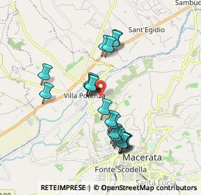 Mappa Via Federico II, 62100 Macerata MC, Italia (1.6645)