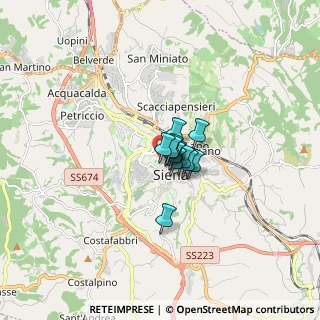 Mappa Viale Federigo Tozzi, 53100 Siena SI, Italia (0.63692)