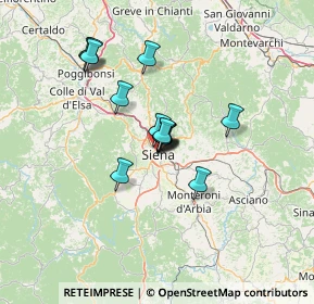 Mappa Viale Federigo Tozzi, 53100 Siena SI, Italia (9.63929)