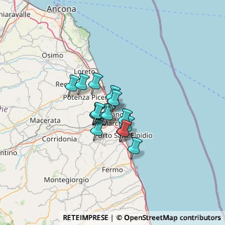Mappa Concessione 34, 62012 Civitanova Marche MC, Italia (8.20563)