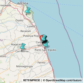 Mappa Concessione 34, 62012 Civitanova Marche MC, Italia (6.11818)