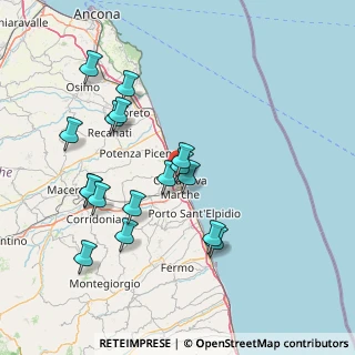 Mappa Concessione 34, 62012 Civitanova Marche MC, Italia (15.40765)