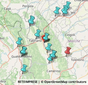 Mappa Via della Repubblica, 60043 Cerreto d'Esi AN, Italia (15.59)