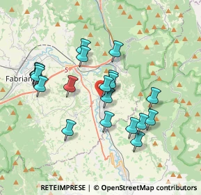 Mappa Via della Repubblica, 60043 Cerreto d'Esi AN, Italia (3.5265)