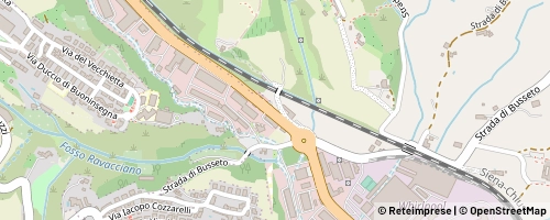 Mappa Siena