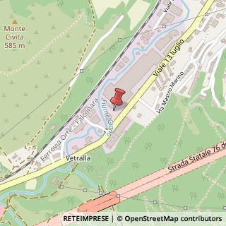 Mappa Viale XIII Luglio, 91A, 60044 Fabriano, Ancona (Marche)