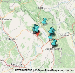 Mappa Via Lodi, 06024 Gubbio PG, Italia (8.817)
