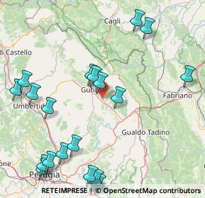 Mappa Via Lodi, 06024 Gubbio PG, Italia (22.114)