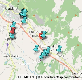 Mappa Via Lodi, 06024 Gubbio PG, Italia (2.2655)
