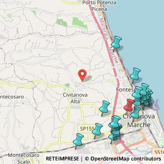 Mappa MFM+MX, 62012 Civitanova Marche MC (3.2715)