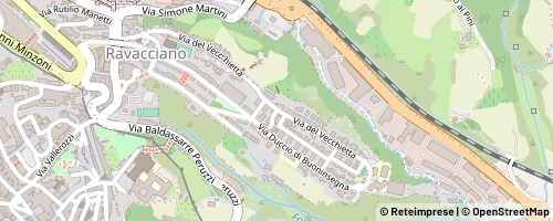 Mappa Siena