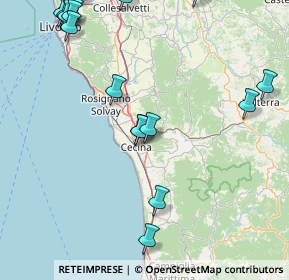 Mappa SP dei Tre Comuni, 56040 Cecina LI (22.93889)