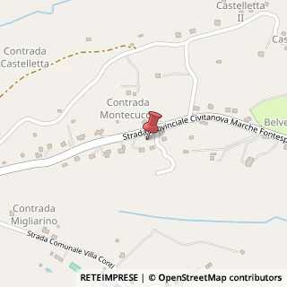 Mappa Contrada Migliarino - Strada del Palazzaccio, 25a, 62012 Civitanova Marche, Macerata (Marche)
