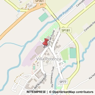 Mappa Via del Fiume, 62100 Macerata MC, Italia, 62100 Macerata, Macerata (Marche)