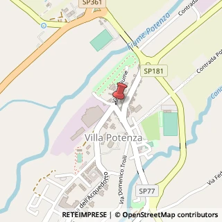 Mappa Via del Fiume, 29, 62100 Macerata, Macerata (Marche)