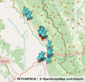 Mappa Via Guglielmo Marconi, 06028 Sigillo PG, Italia (2.6085)