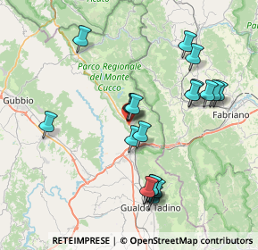 Mappa Km 200+345 N. Snc, 06028 Sigillo PG, Italia (7.9125)