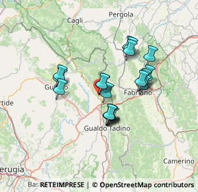 Mappa Via Guglielmo Marconi, 06028 Sigillo PG, Italia (11.3105)