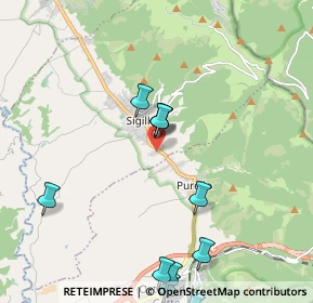 Mappa Via Guglielmo Marconi, 06028 Sigillo PG, Italia (2.60417)