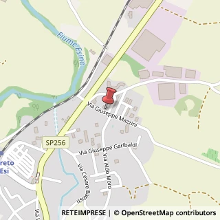 Mappa Via Giuseppe Mazzini, 11, 60043 Cerreto d'Esi, Ancona (Marche)
