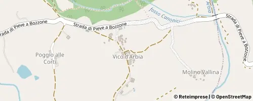 Mappa Siena