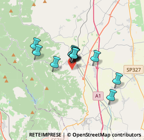 Mappa Via Giuliana Ciuffoni Stanghini, 52048 Monte San Savino AR, Italia (2.32462)